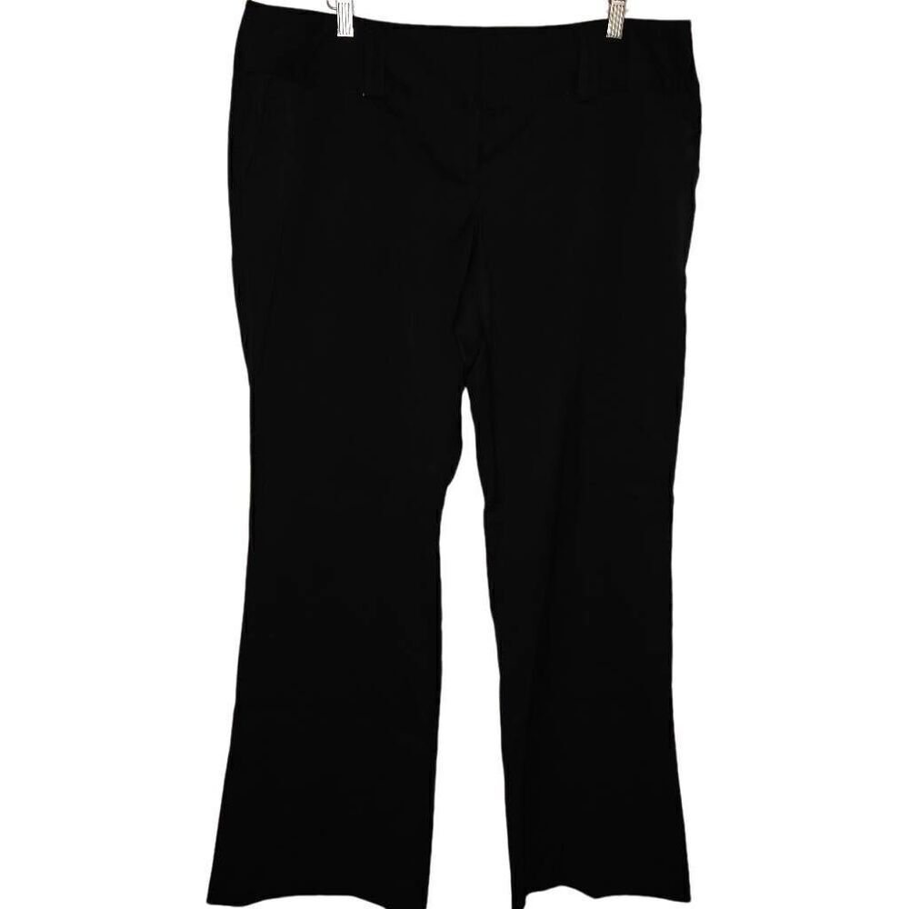 NoBo Black Flare Slacks Juniors